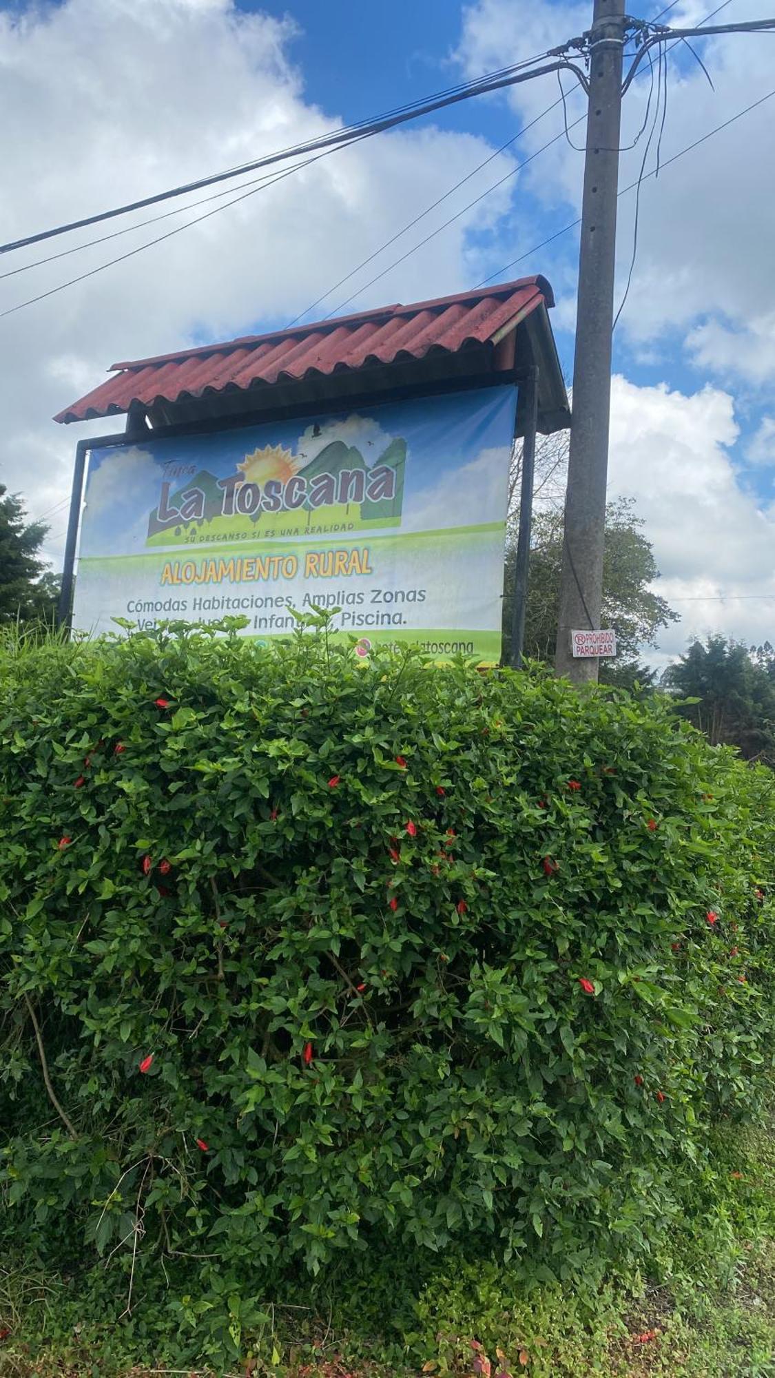Finca La Toscana El Manzano  Eksteriør billede